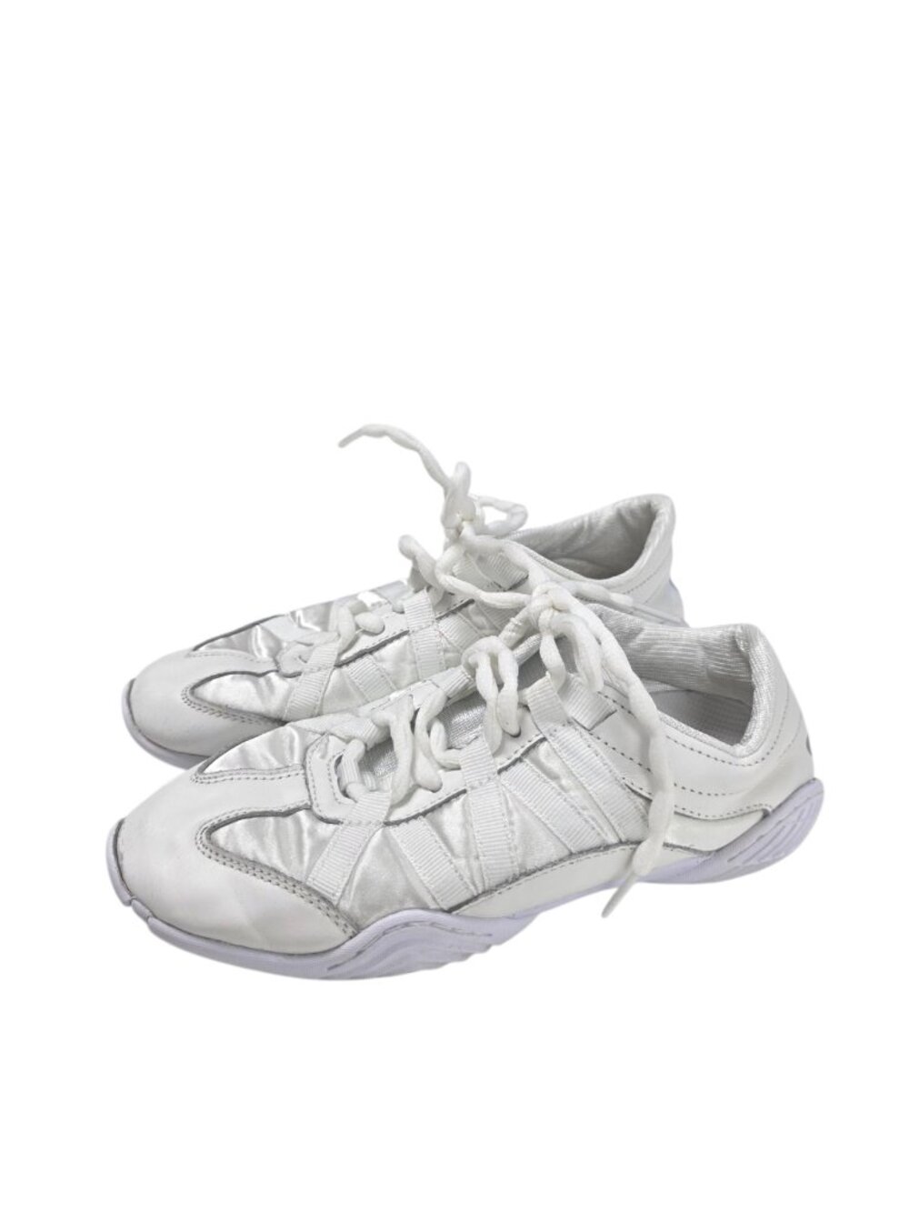 Nfinity Revolution Cheerleading Shoes, White, Girl's 4.5, Flexible